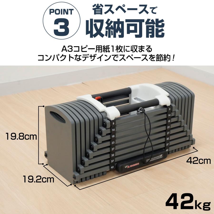 楽天市場】パワーブロック ダンベル 可変式 20kg 40kg 30kg 40キロ