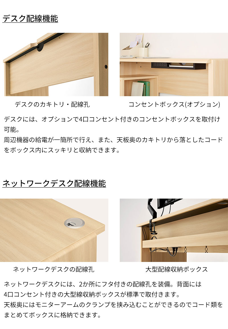 楽天市場】バルバーニ ワークスタジオ ネットワークデスク 1500×700