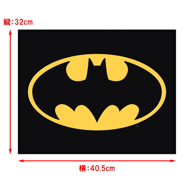 楽天市場】メタルサイン BATMAN バットマン ロゴ 32cm×40.5cm アメリカ