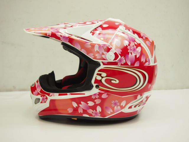 楽天市場】arai V-cross4用 ドレスアップデカールセット 和柄 桜吹雪