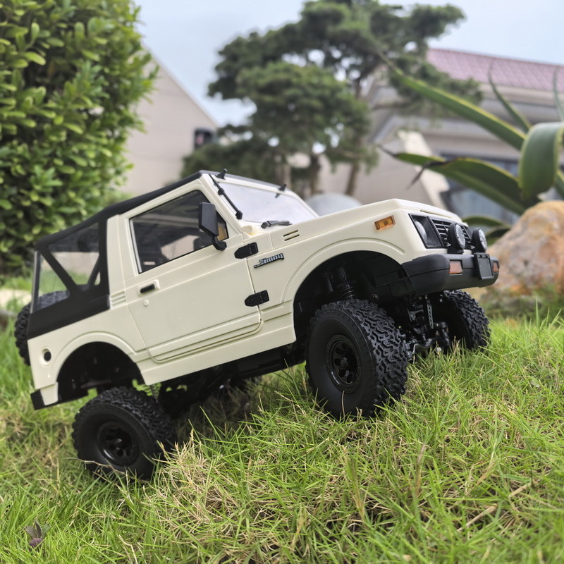 楽天市場】スズキ ジムニー(JA11C)ソフトトップ 幌車 1/10 アウトドア