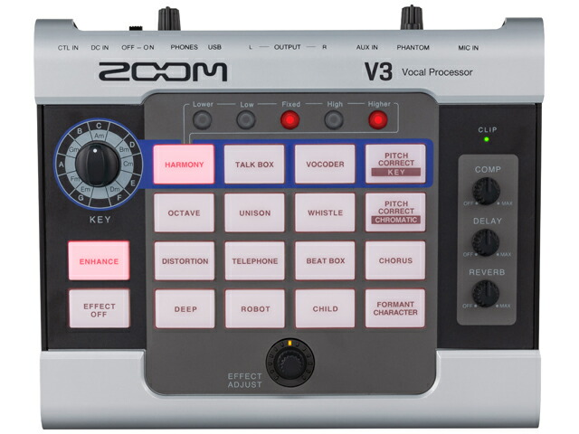 楽天市場】ZOOM V3 マイク+スタンド セット ボーカルエフェクター