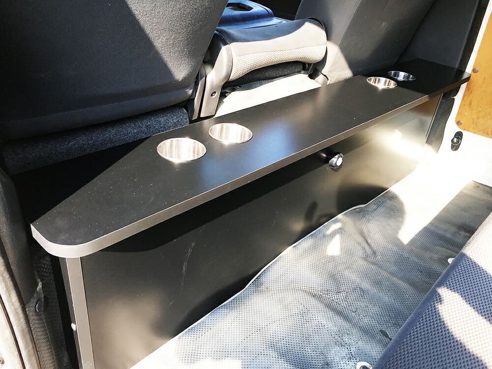 楽天市場】ハイエース200系標準DX用セカンドテーブル（ブラック）※代金