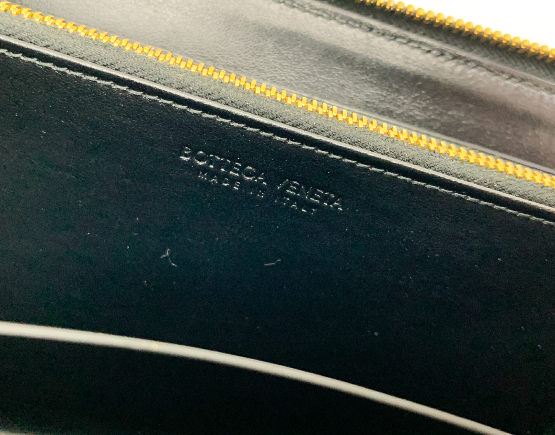 楽天市場】BOTTEGA VENETA ボッテガヴェネタ 黒 ブラック ゴールド金具