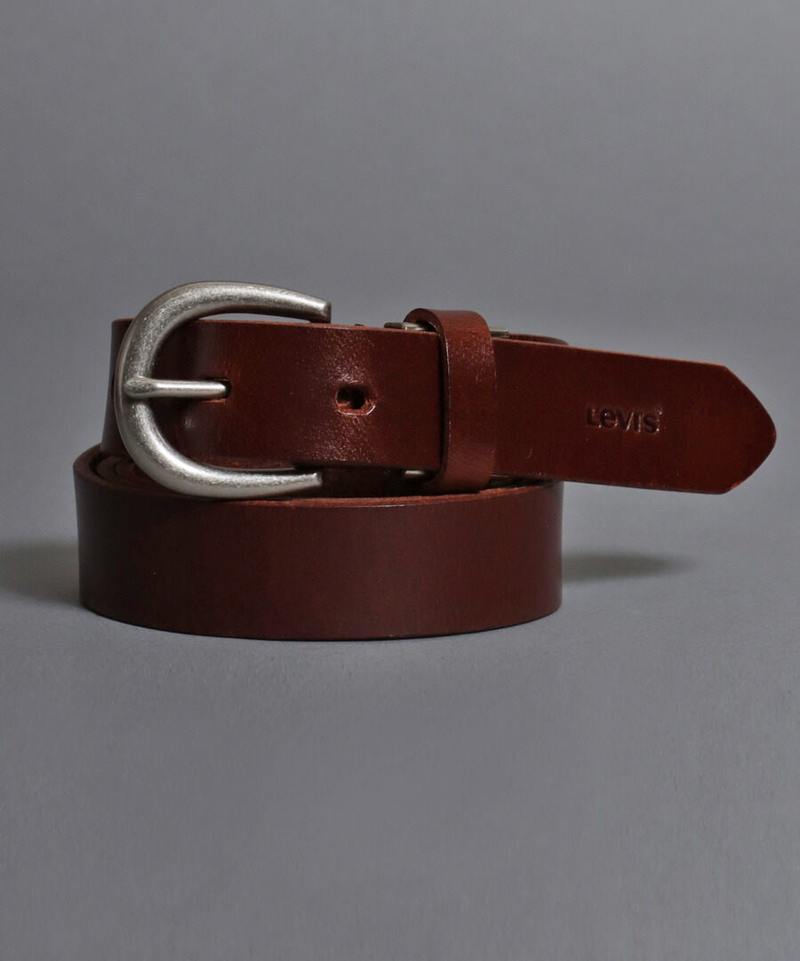 楽天市場】Levi's リーバイス 25mm 本革 ナローベルト メンズ おしゃれ