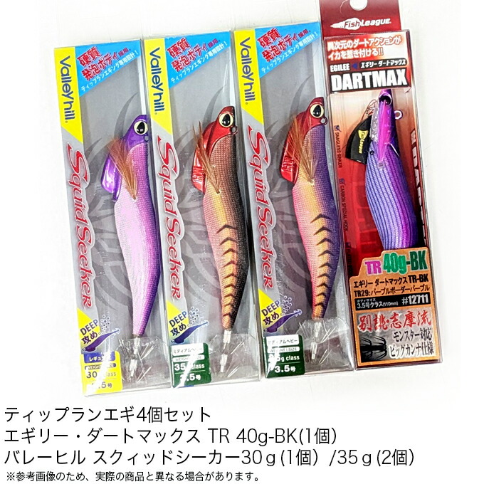 エギリーダートマックスTR40g-BK 2個セット 【公式通販】