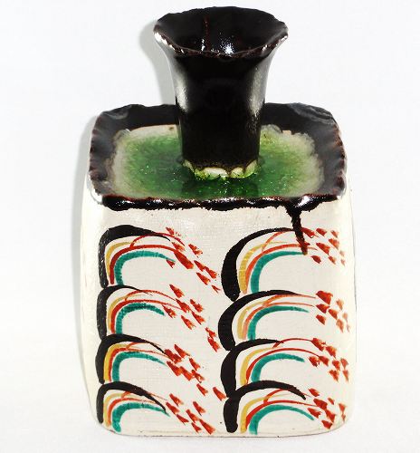 京焼 赤絵 花瓶 京焼 赤絵 花瓶 京焼 赤絵 花瓶