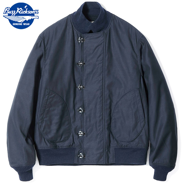 楽天市場】BUZZ RICKSON'S Type DECK HOOK“RAYON COTTON VERSIONNAVY