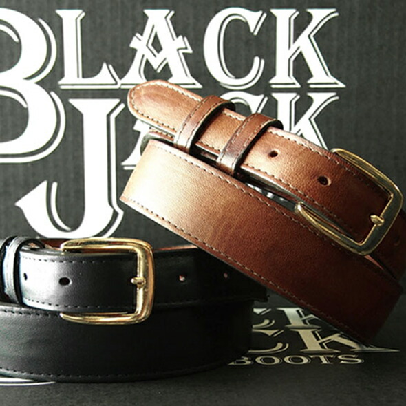 楽天市場】BLACK JACK BOOTS RANCH HAND 馬革 テーパード ベルト全2色