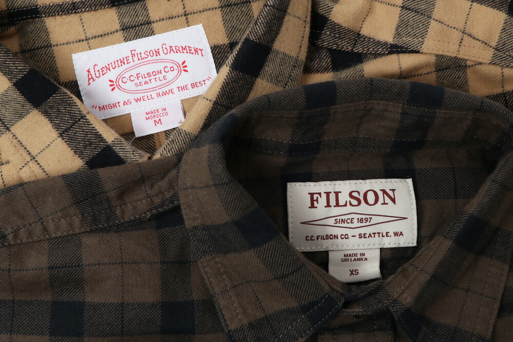 楽天市場】FILSON 長袖アラスカンガイドシャツ ネルシャツ 長袖シャツ