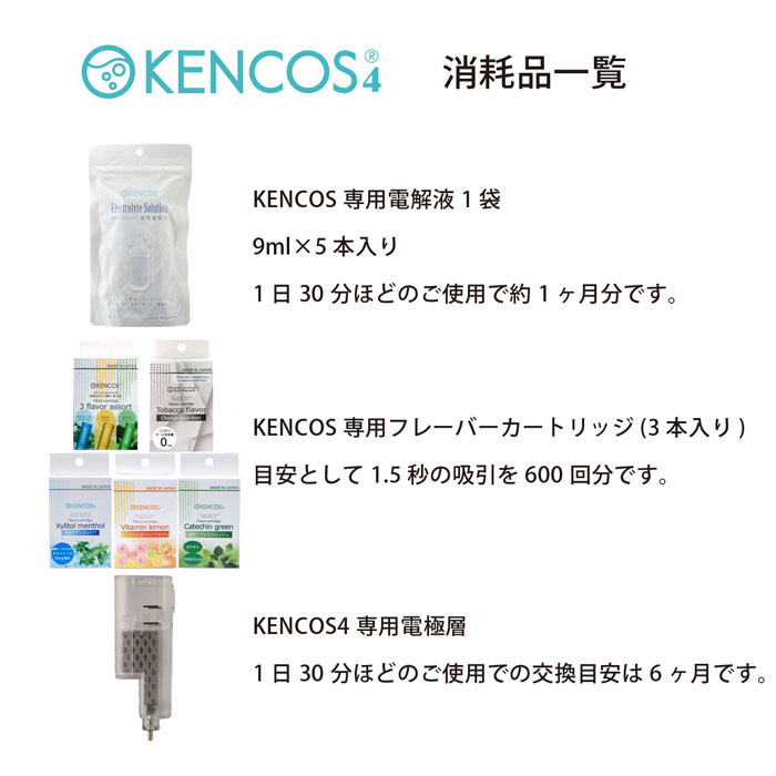 楽天市場】【おまけ付】ケンコス4 フレーバーカートリッジ 選べる