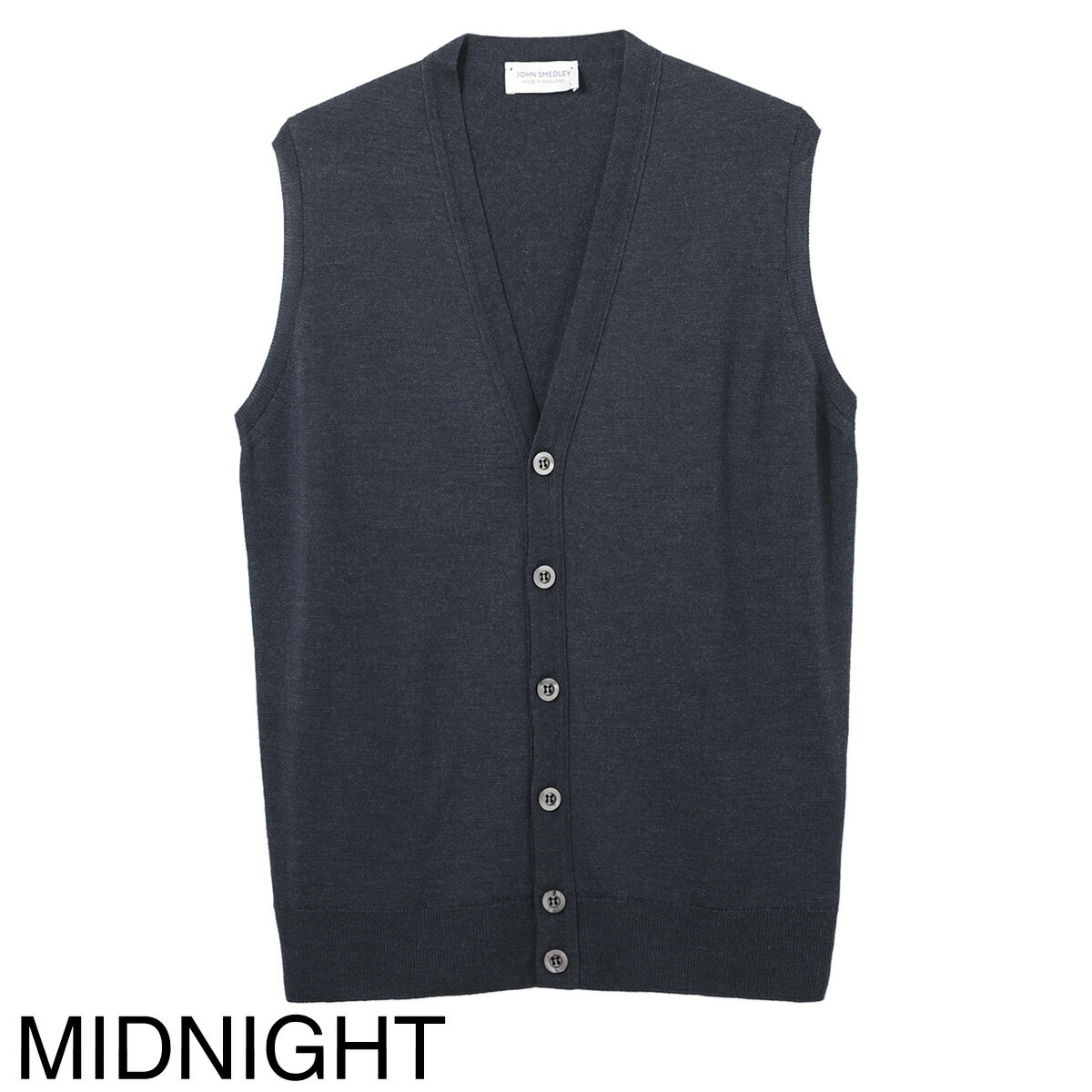 JOHN SMEDLEY ⁄ ジョンスメドレー | メリノウール ニット ベスト プル