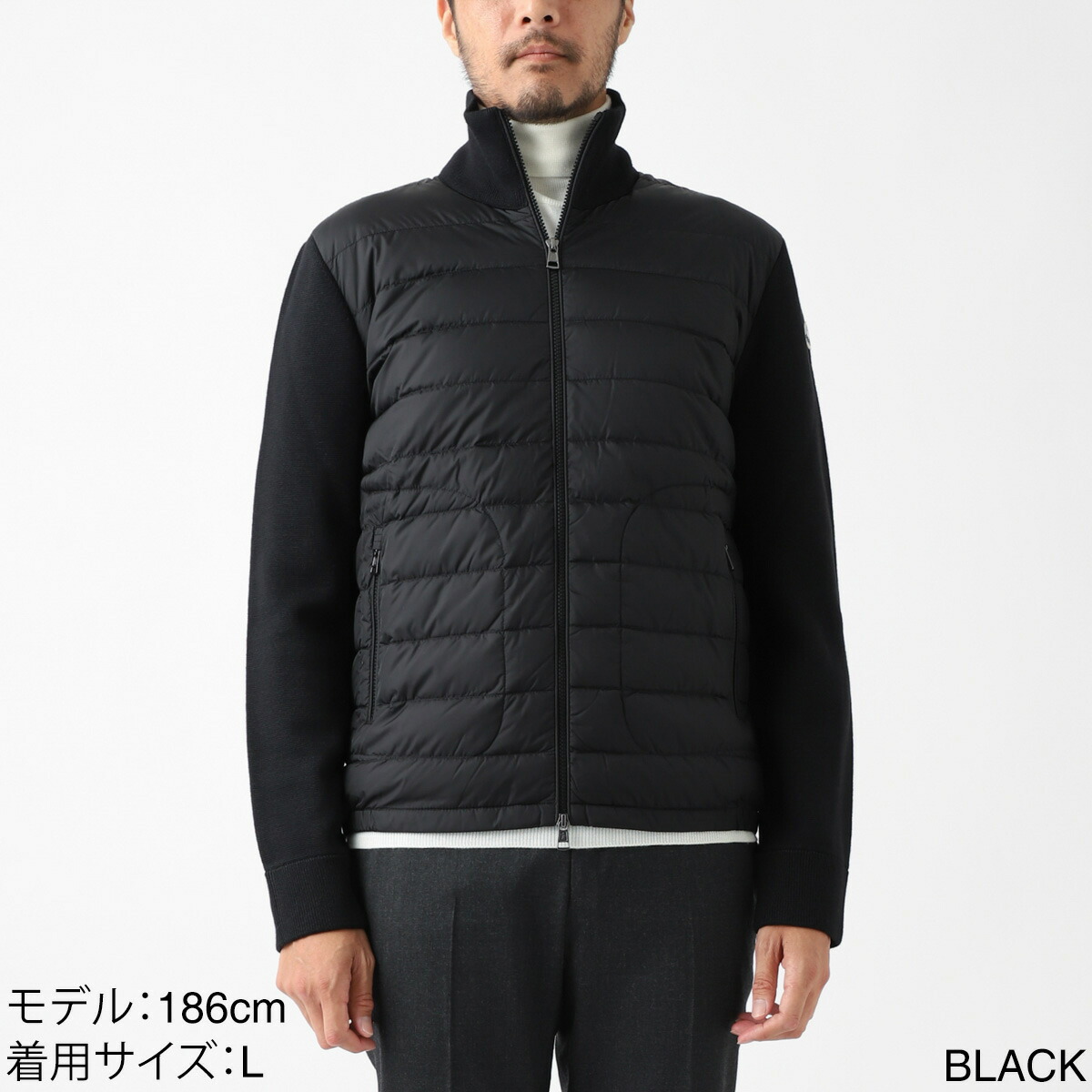 楽天市場】モンクレール MONCLER ジップアップ カーディガン メンズ