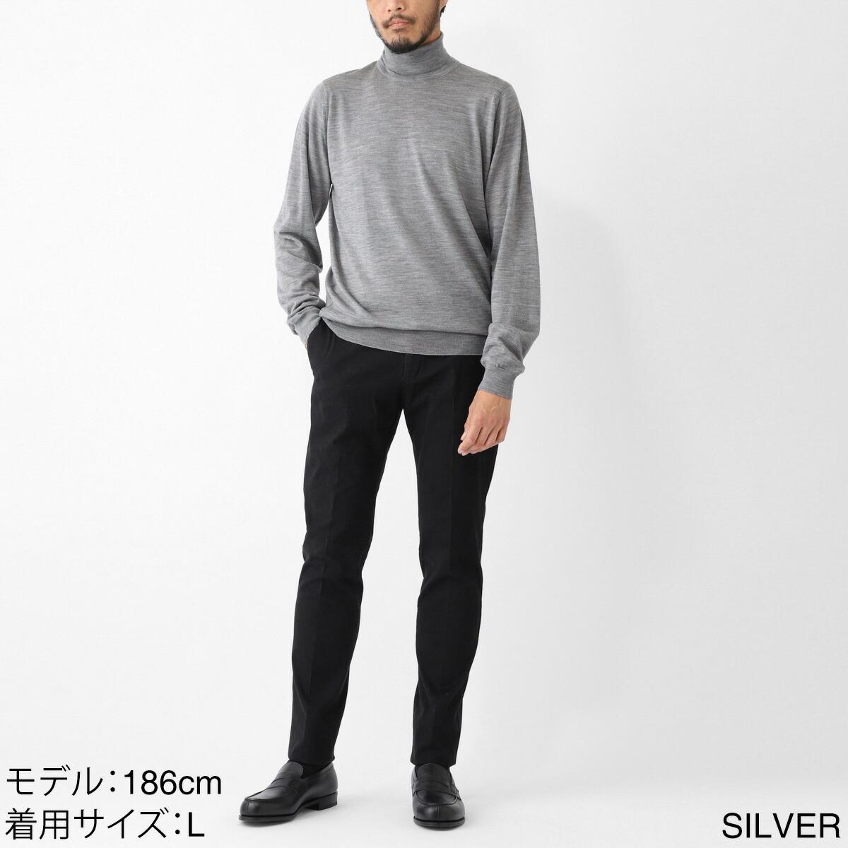 楽天市場】ジョンスメドレー JOHN SMEDLEY タートルネック ニット