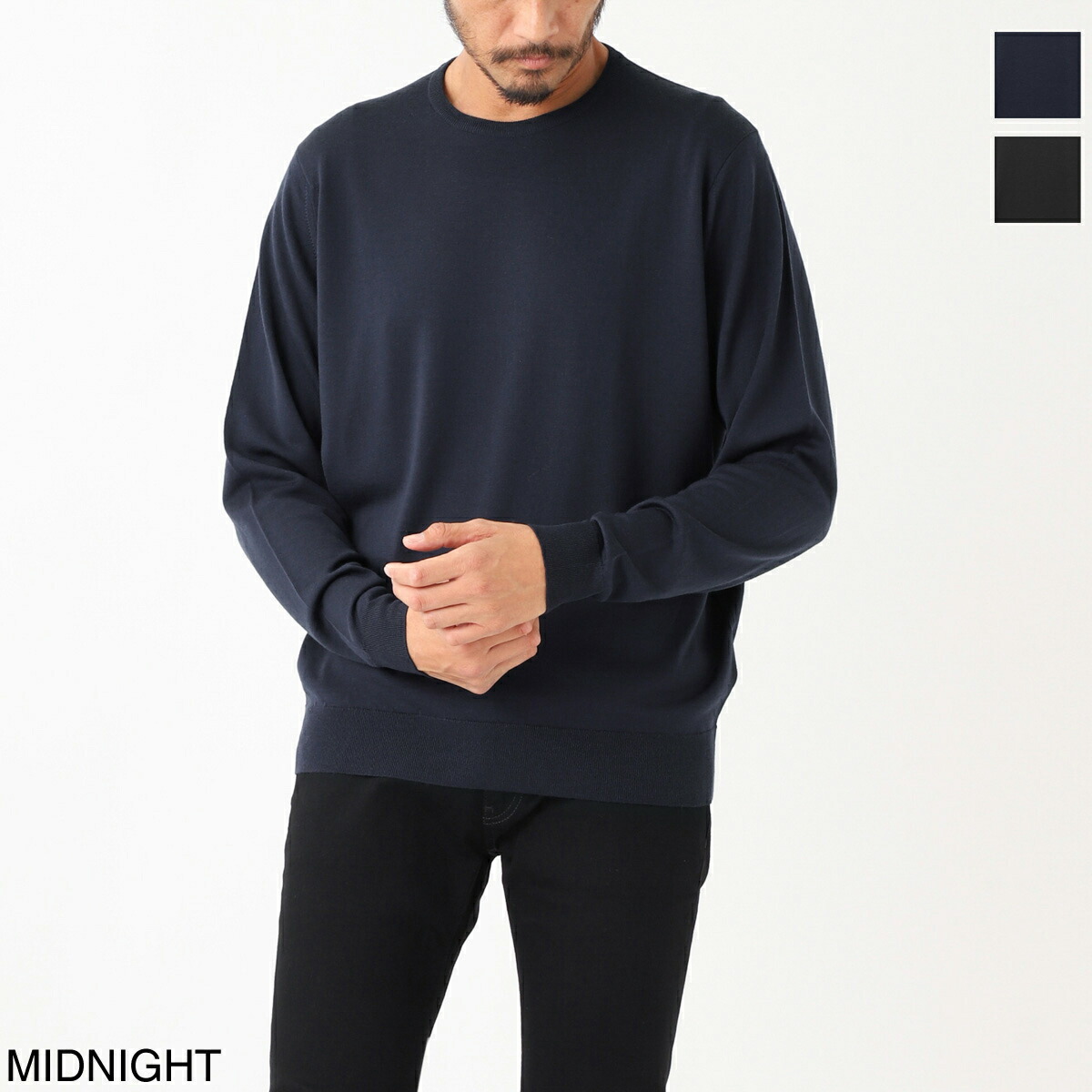 楽天市場】ジョンスメドレー JOHN SMEDLEY クルーネックニット メンズ