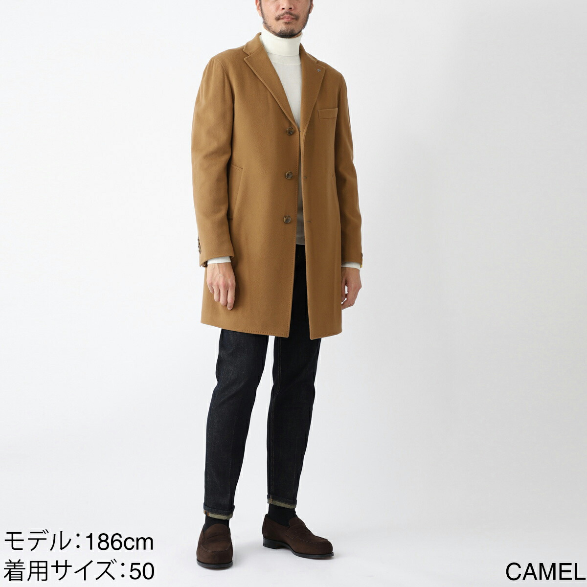楽天市場】タリアトーレ TAGLIATORE チェスターコート メンズ 大きい