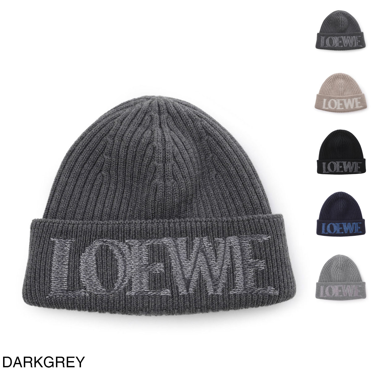 楽天市場】ロエベ LOEWE ニットキャップ ビーニー レディース