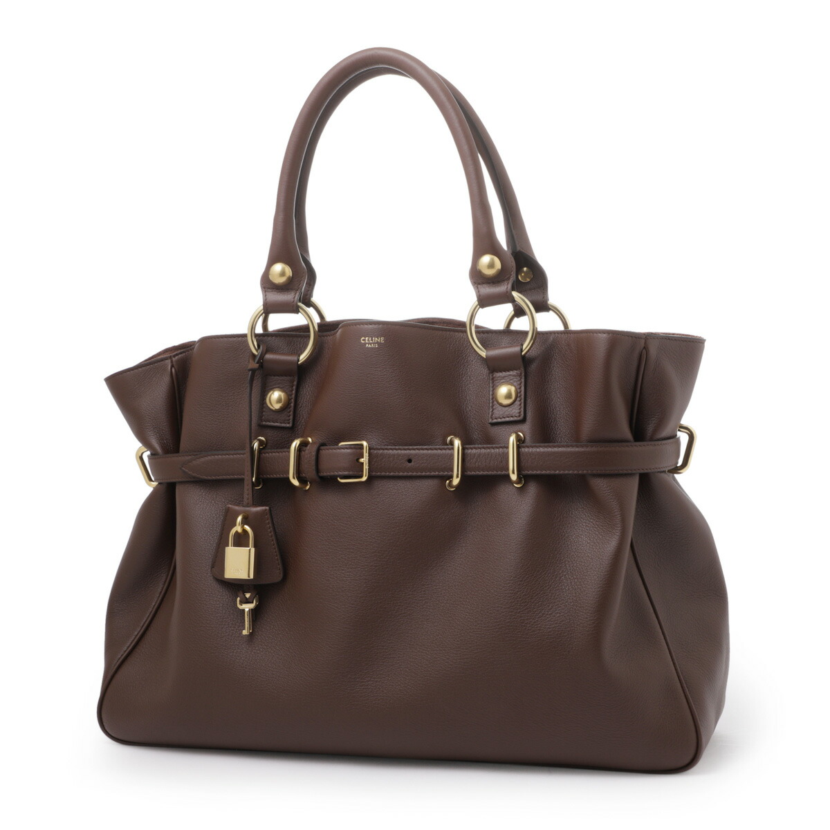 楽天市場】セリーヌ CELINE ハンドバッグ ブラウン レディース 11353