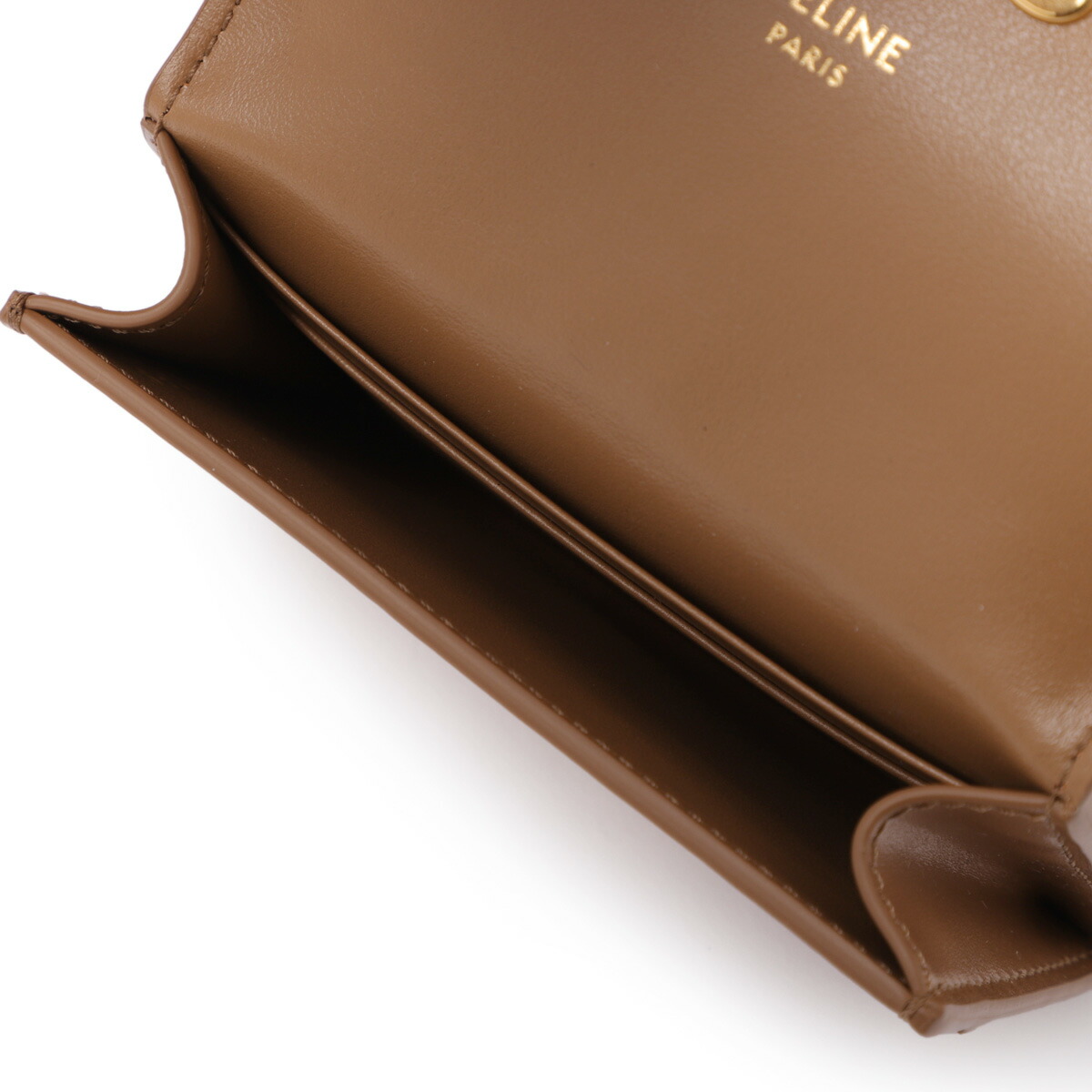 楽天市場】セリーヌ CELINE カードケース ブラウン レディース 10i58