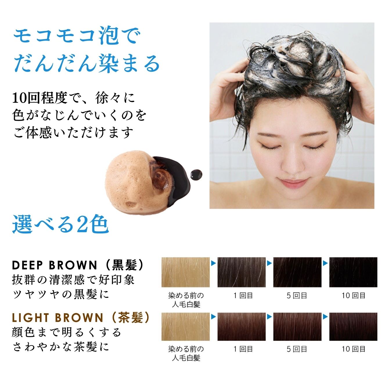 楽天市場】【公式】ミープラス 白髪染め シャンプー 詰め替え 300ml