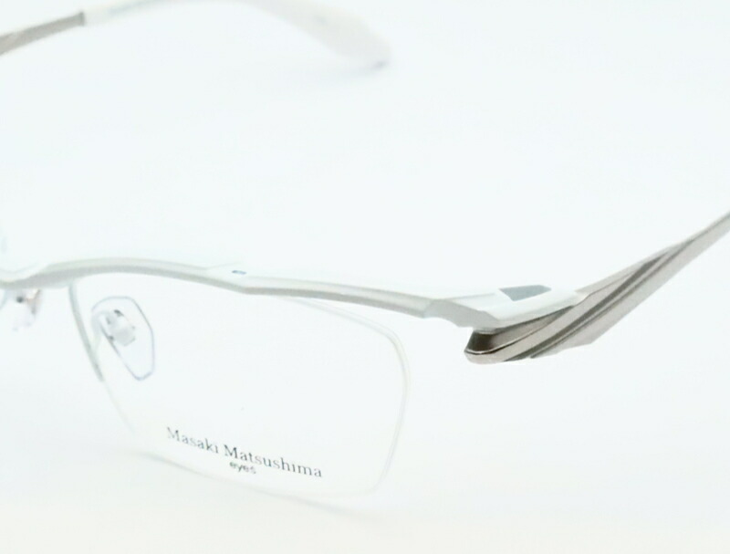 楽天市場】レンズつき マサキマツシマ メガネ MF-1309 3 ホワイト