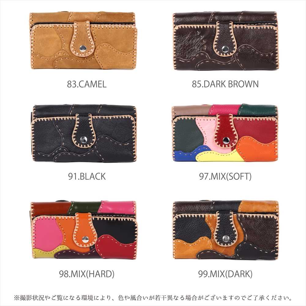 楽天市場】【クーポンあります！！】 送料無料 全6色 財布 本革 パッチ