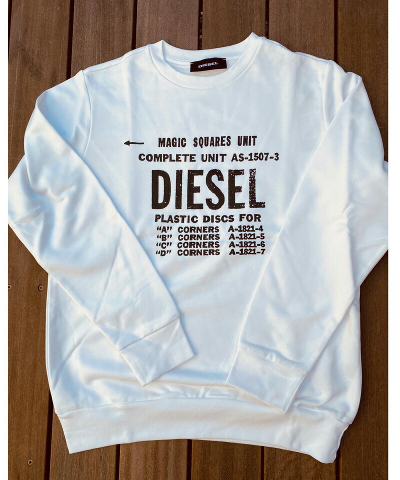 楽天市場】送料無料 DIESEL ディーゼル ロゴグラフィック プリント