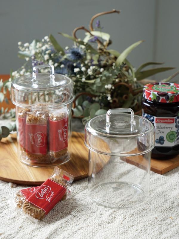 楽天市場】【特典付き】 ガラスキャニスター Sサイズ キャニスター