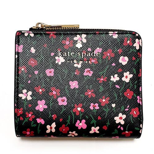 楽天市場】Kate spade ケイトスペード 二つ折り 花柄 財布 折財布 ミニ