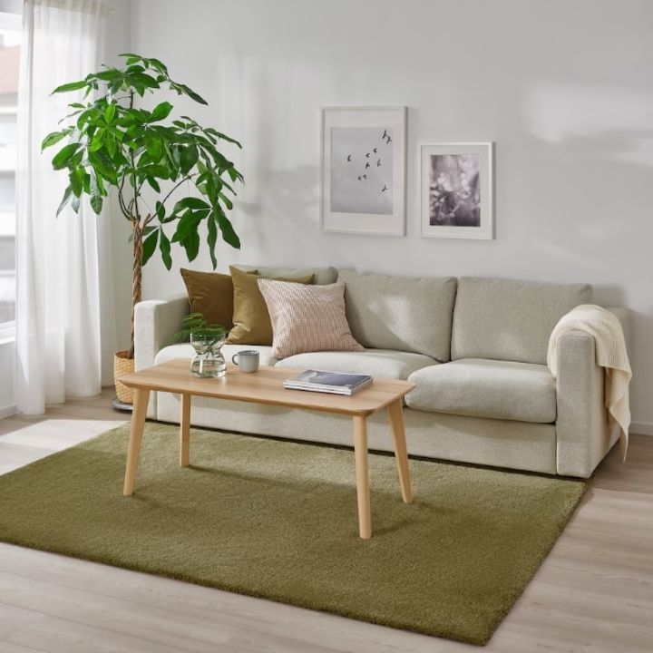 楽天市場】完成品 IKEA イケア STOENSE ストエンセ ラグ パイル短