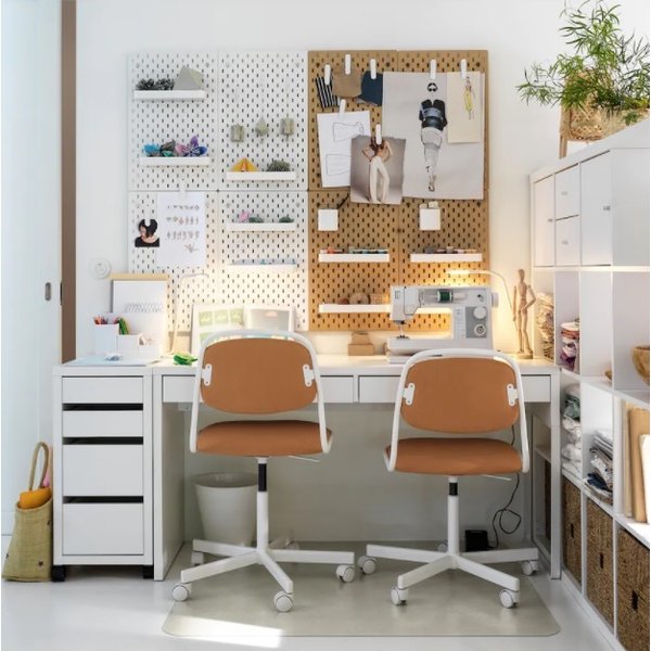 2セット】IKEA ミッケデスク 追加シェルフユニット IKEA ミッケデスク