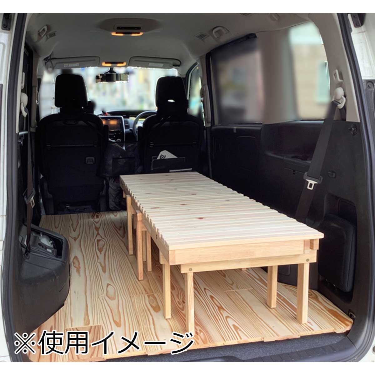 楽天市場】中居木工 車中泊もできるスライドベッド 180 ベッド