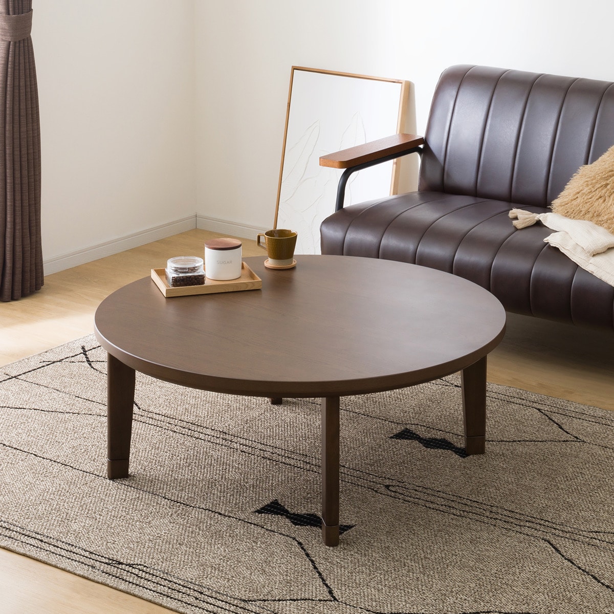 円形 こたつ ニトリ リバーシブル円形こたつ(80 WH) | ニトリネット