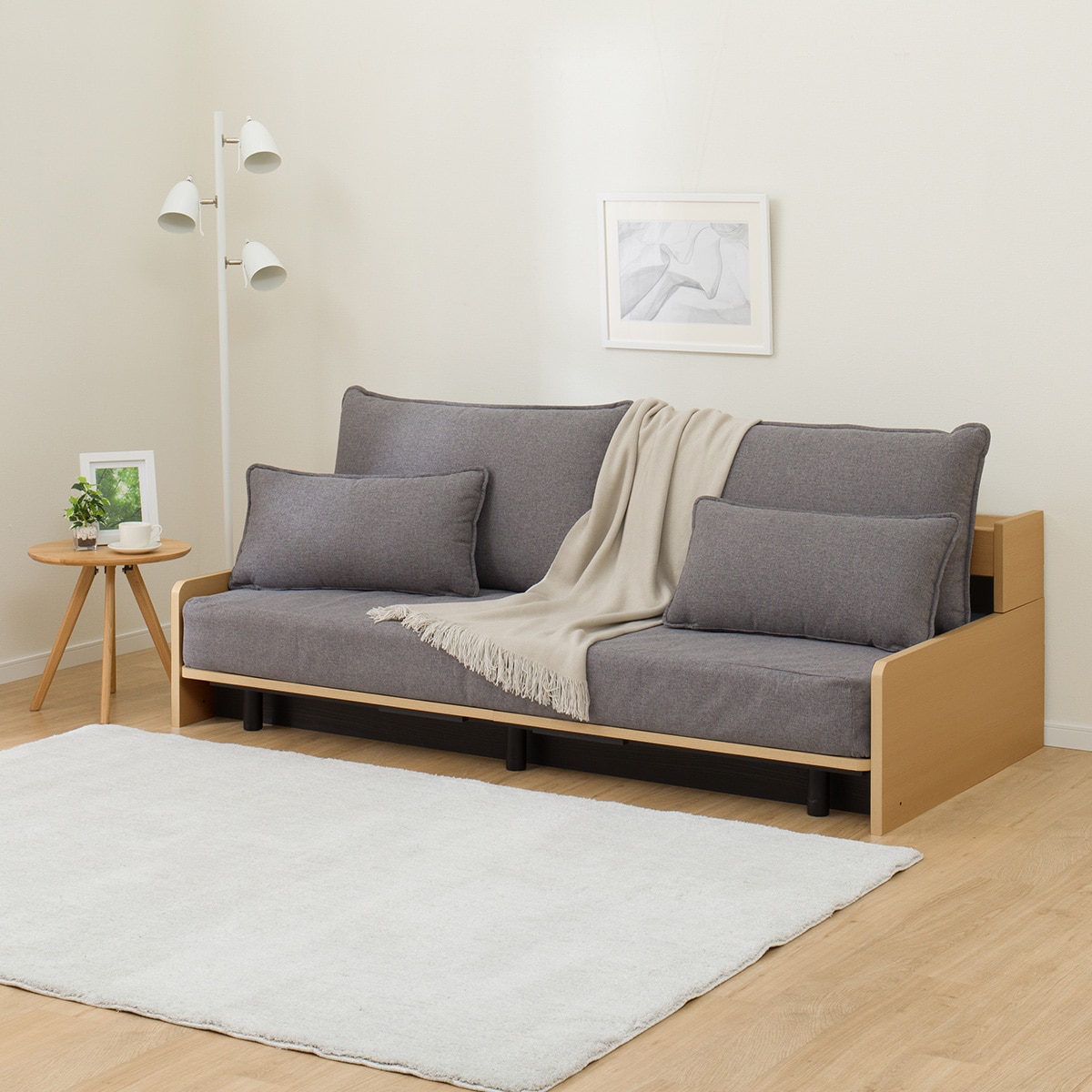 楽天市場】3Way ベッドソファ(B2) ニトリ 【配送員設置商品】 【期間