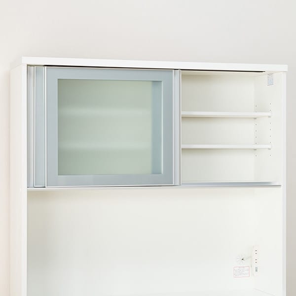 楽天市場】[幅120cm] キッチンボード ( レジューム120-2AG-S WH/120