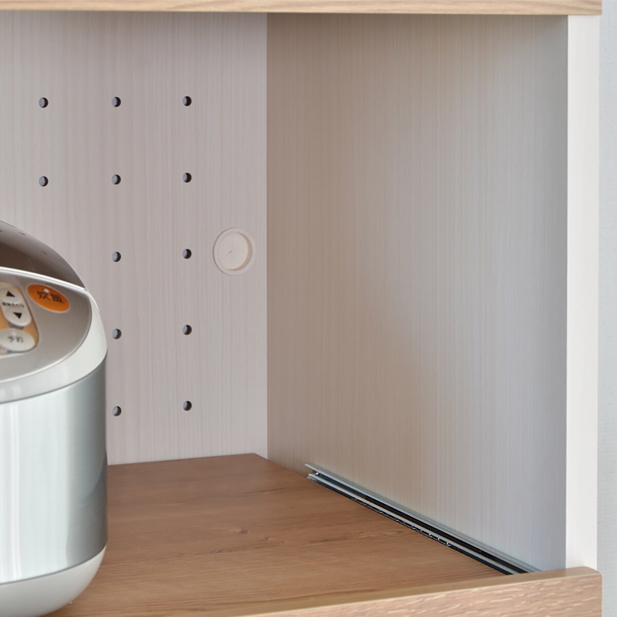 楽天市場】ごみ箱が入るキッチンラック （高さ約128cm WH） ニトリ