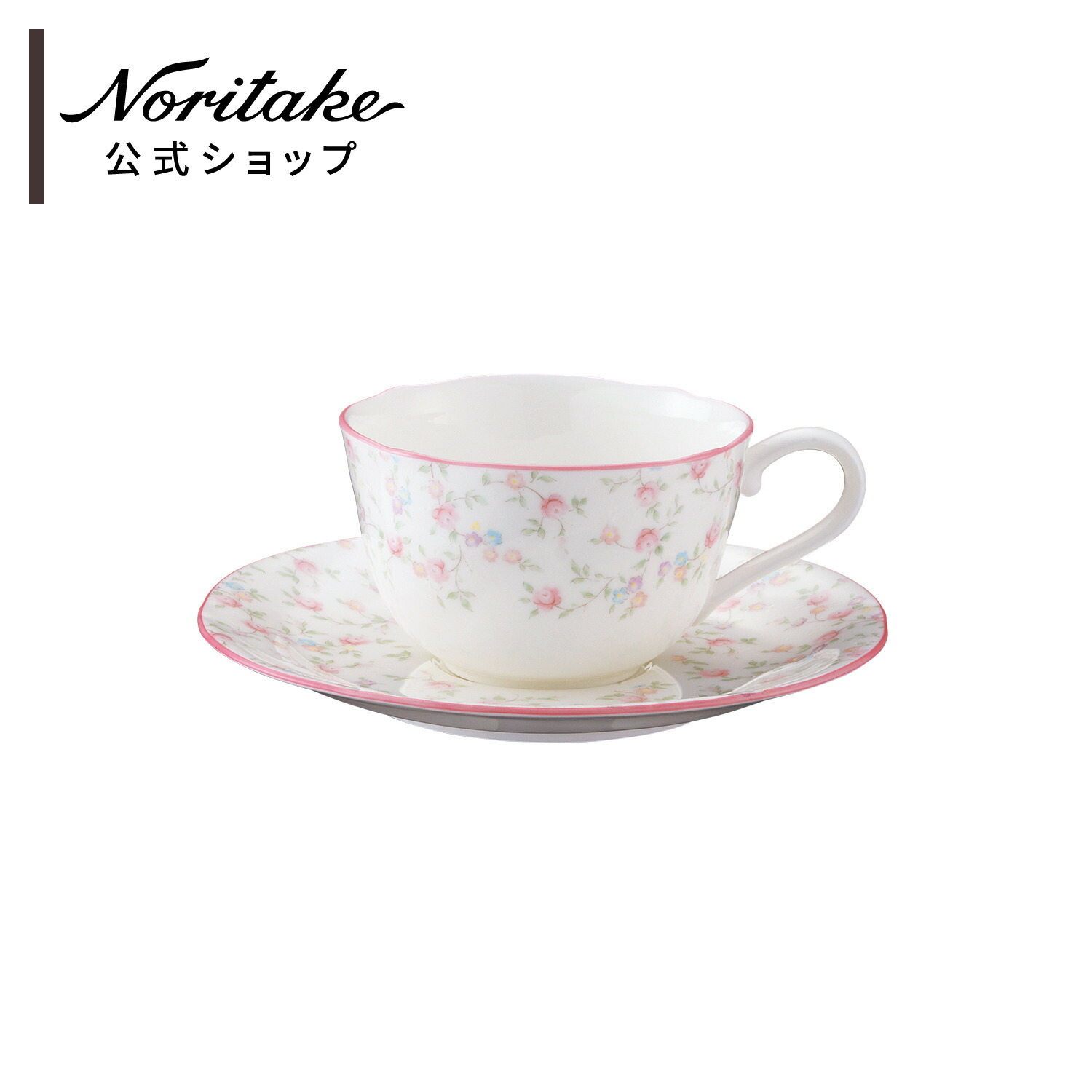 楽天市場】ノリタケ キューティーローズ カップ＆ソーサー ( 電子