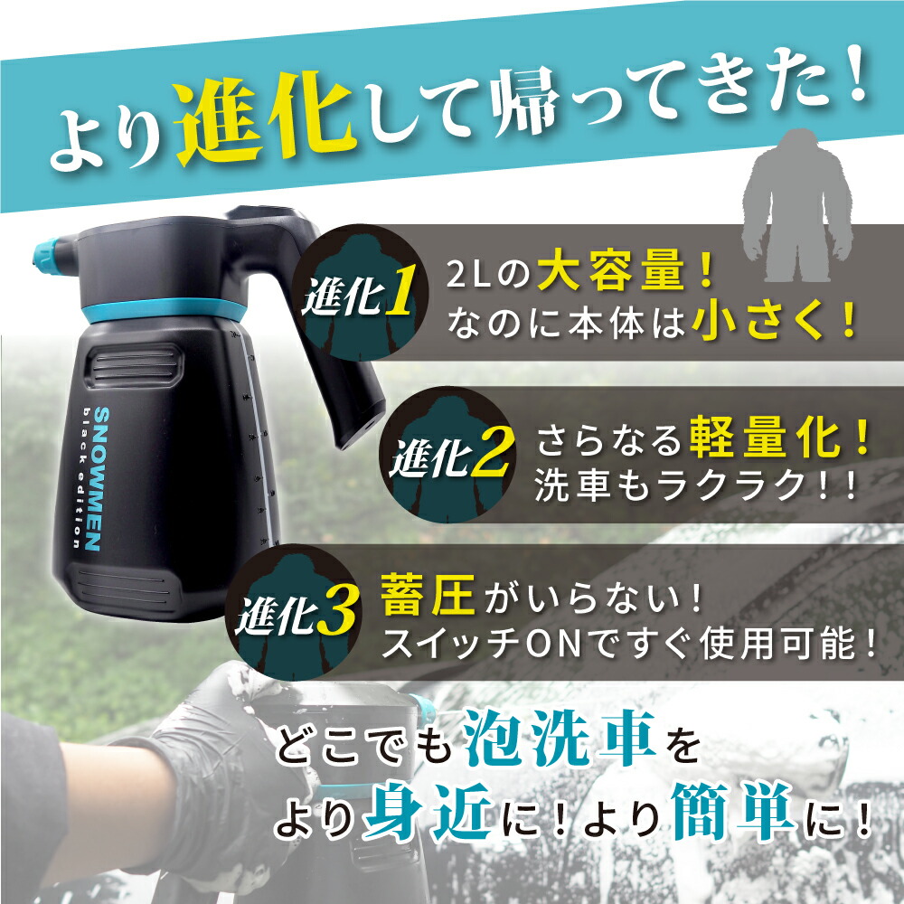 楽天市場】☆マラソン限定 ポイント5倍☆【ながら洗車】スノーメン
