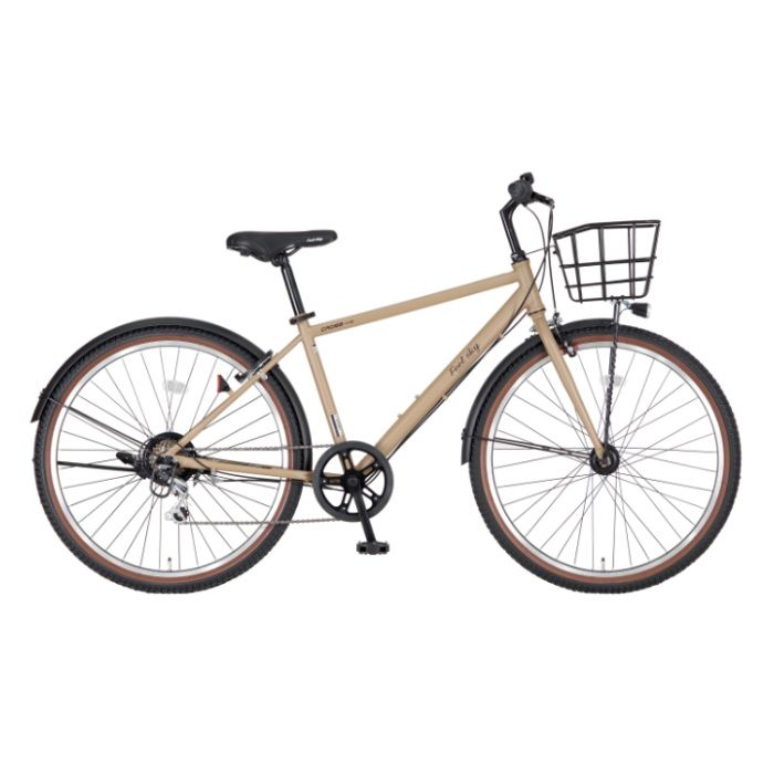 楽天市場】カゴ付き クロスバイク（シティサイクル｜自転車