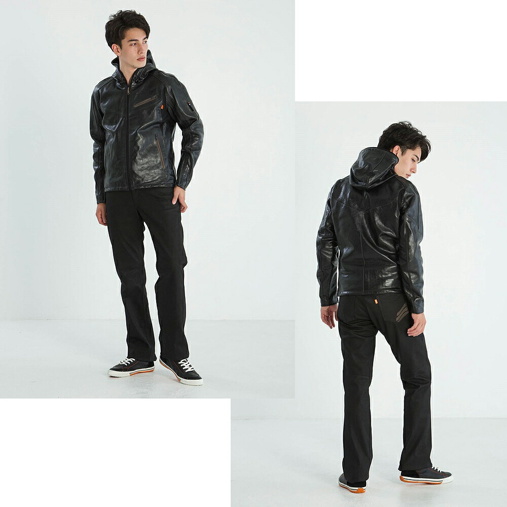 楽天市場】HYOD SMP003N SMART LEATHER D3O PANTS ブラック 秋冬