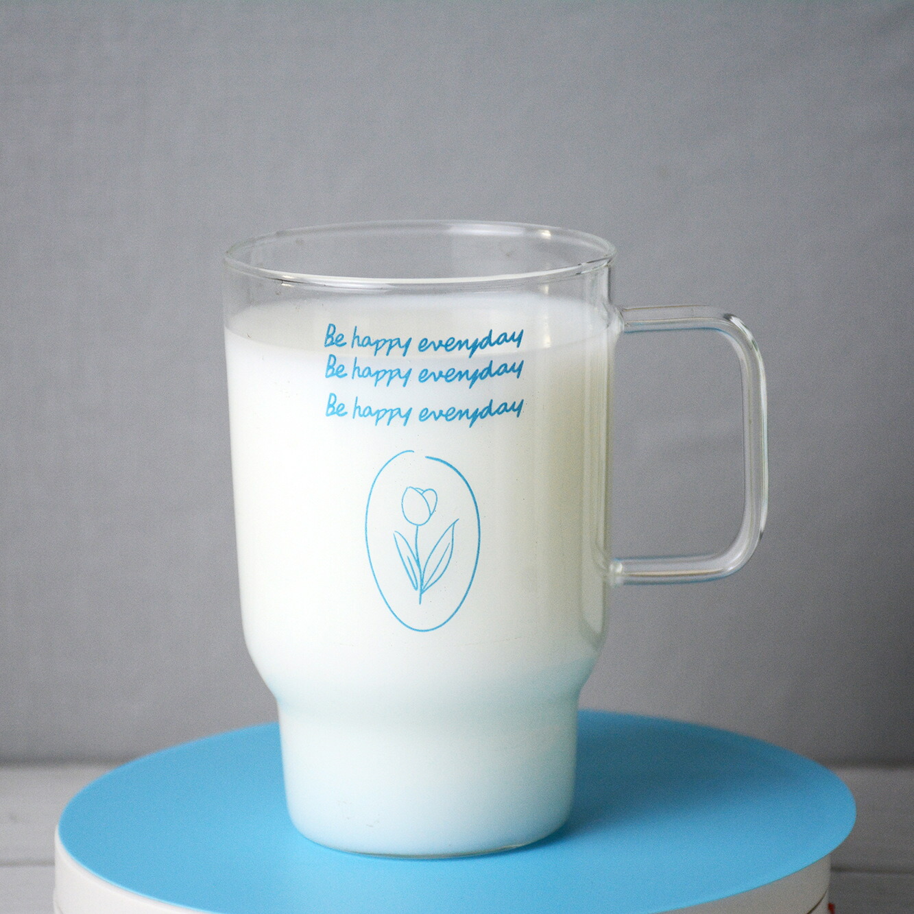 楽天市場】レトログラス チューリップイラストデザイン カップ 韓国風