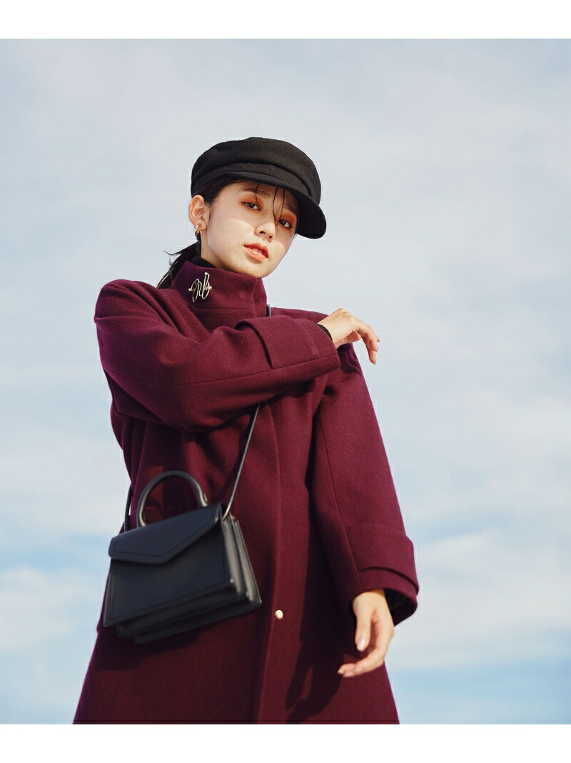 楽天市場】【SALE／50%OFF】MANTECOスタンドカラーコート NATURAL