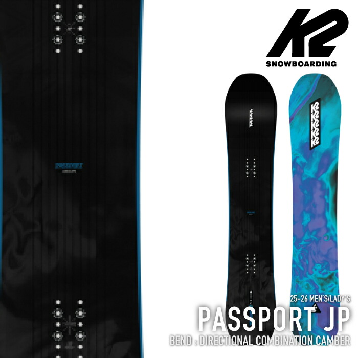 K2 PASSPORT JP 154 スノーボード スノボ K2 SnowBoard 『 Unisex
