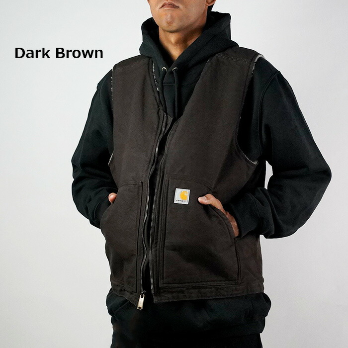 Carhartt ブラック ベスト TIMBUCK CARHARTT Duck Vest M/BLACK