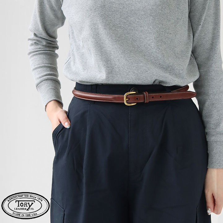 楽天市場】TORY LEATHER トリーレザー｜3/4 inch Raisecd Belt