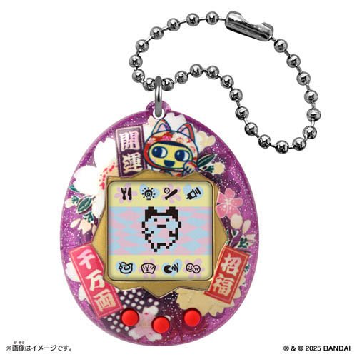 楽天市場】Original Tamagotchi 招き猫まめっち inspired by 江戸木目