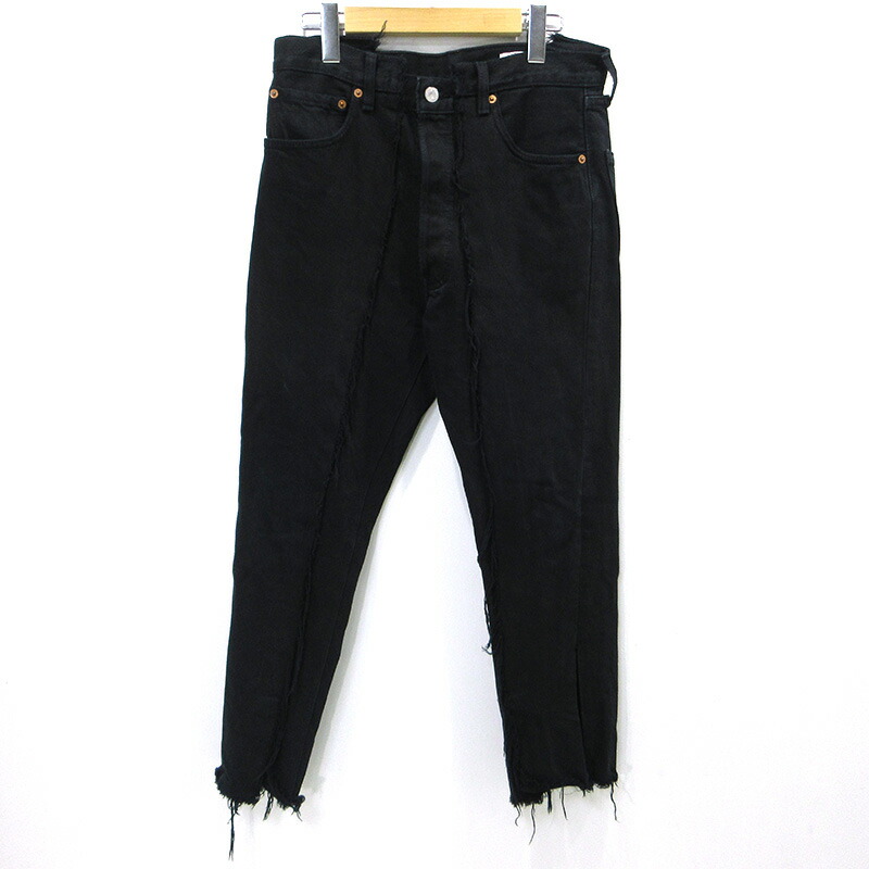 楽天市場】【中古】 OLD PARK ｜ オールドパーク リメイクデニムパンツ