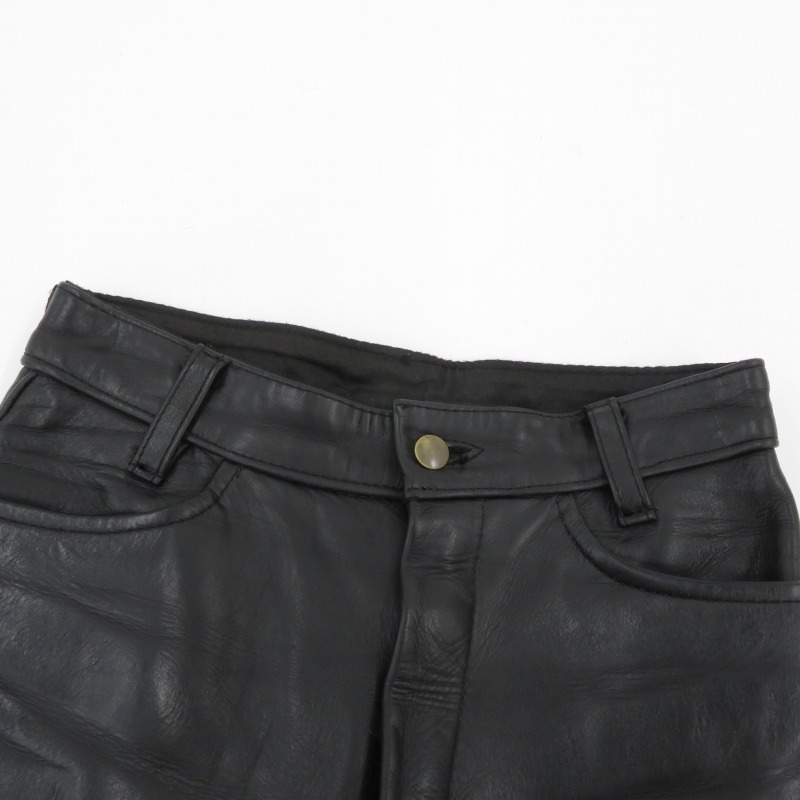 楽天市場】【中古】 VANSON | バンソン レザーパンツ ブラック サイズ