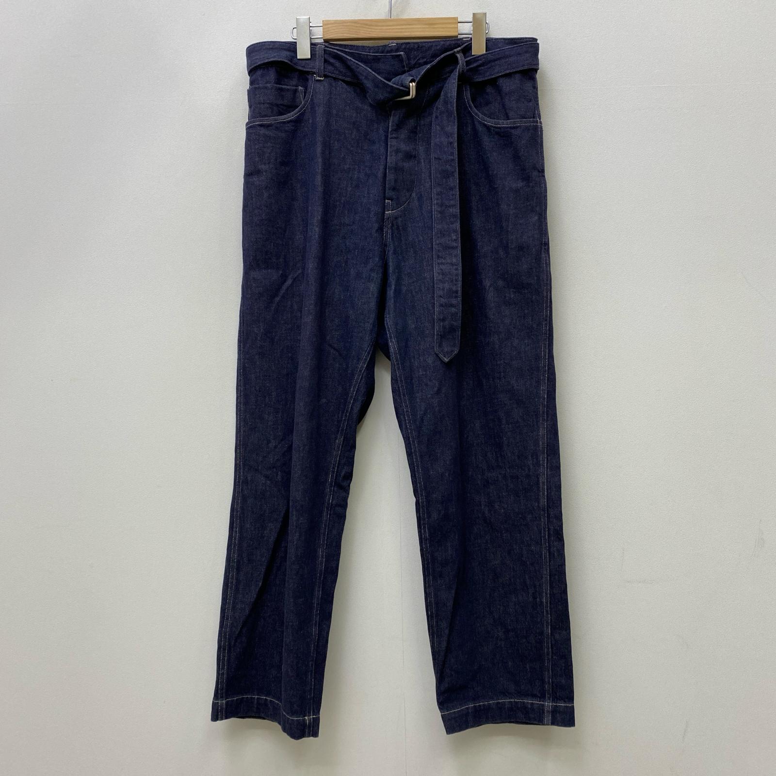 楽天市場】【中古】blurhms | ブラームス ベルテッド デニムパンツ