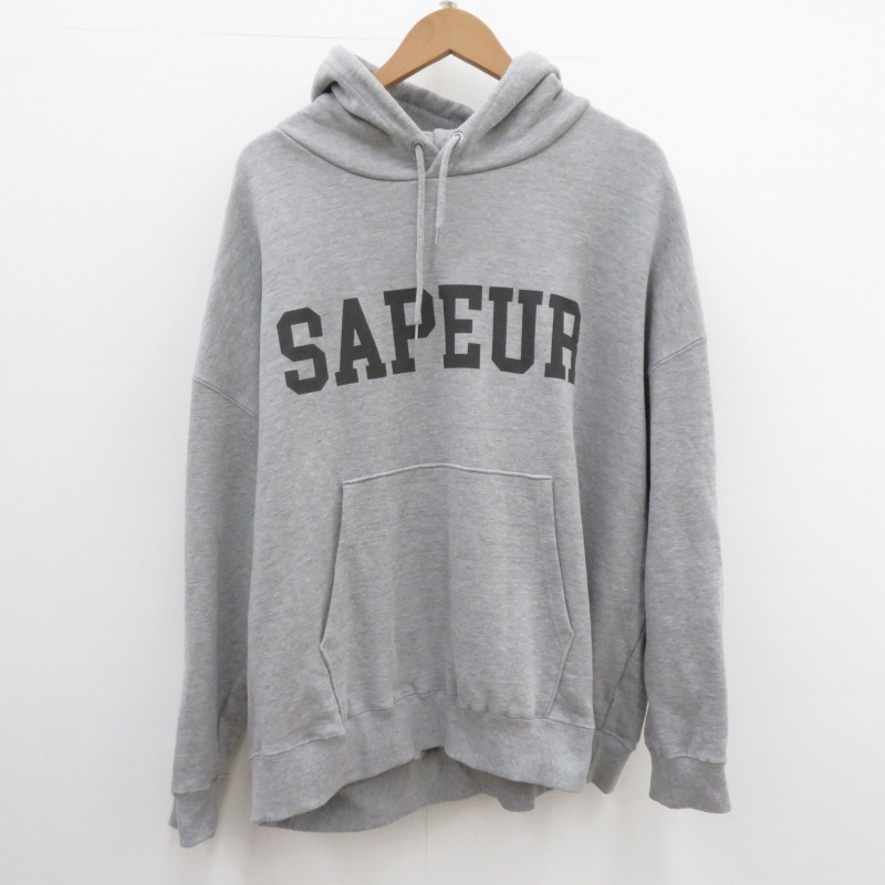 楽天市場】【中古】SAPEur | サプール パーカー グレー サイズ：L